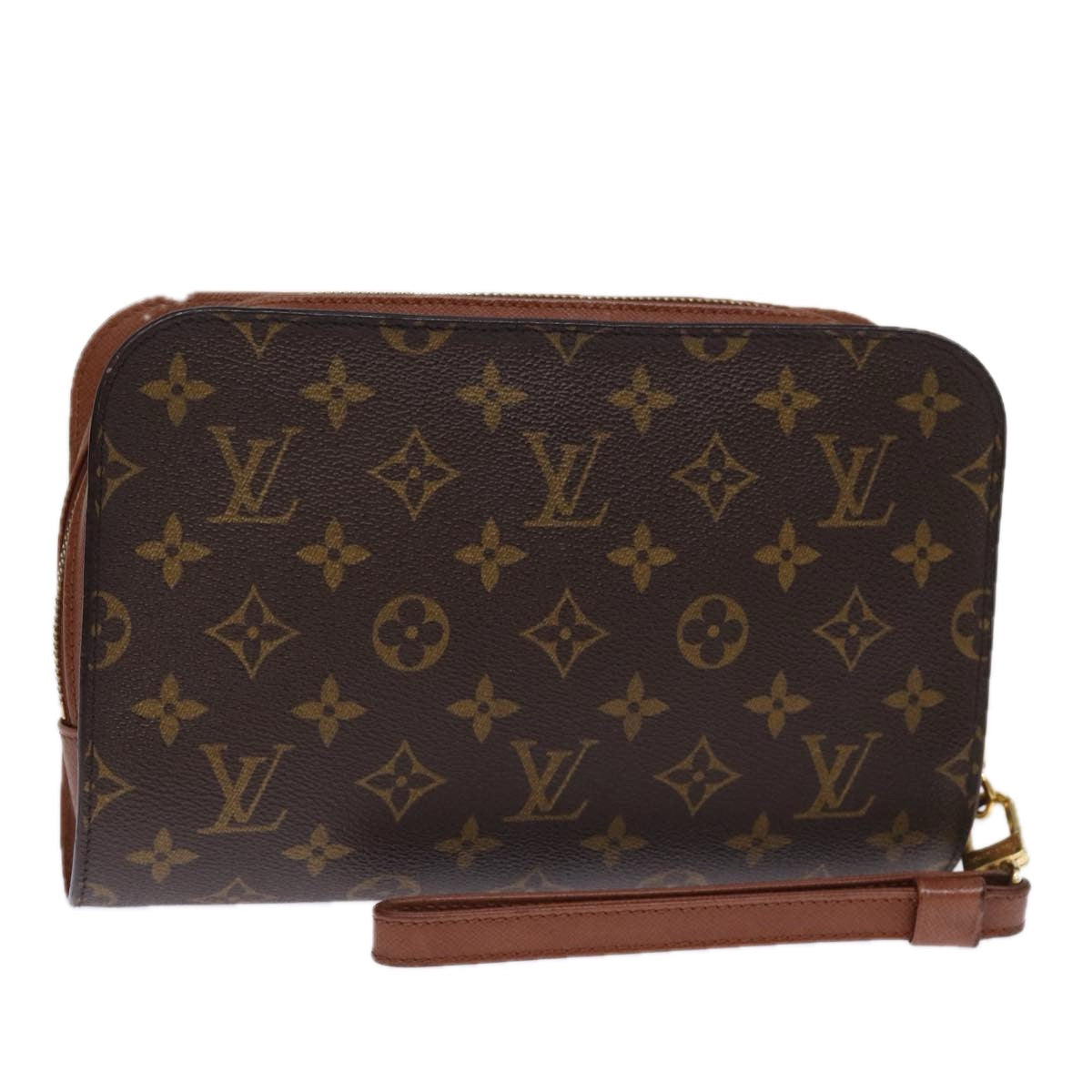 LOUIS VUITTON Monogram Orsay Clutch Bag M51790 LV Auth 76239