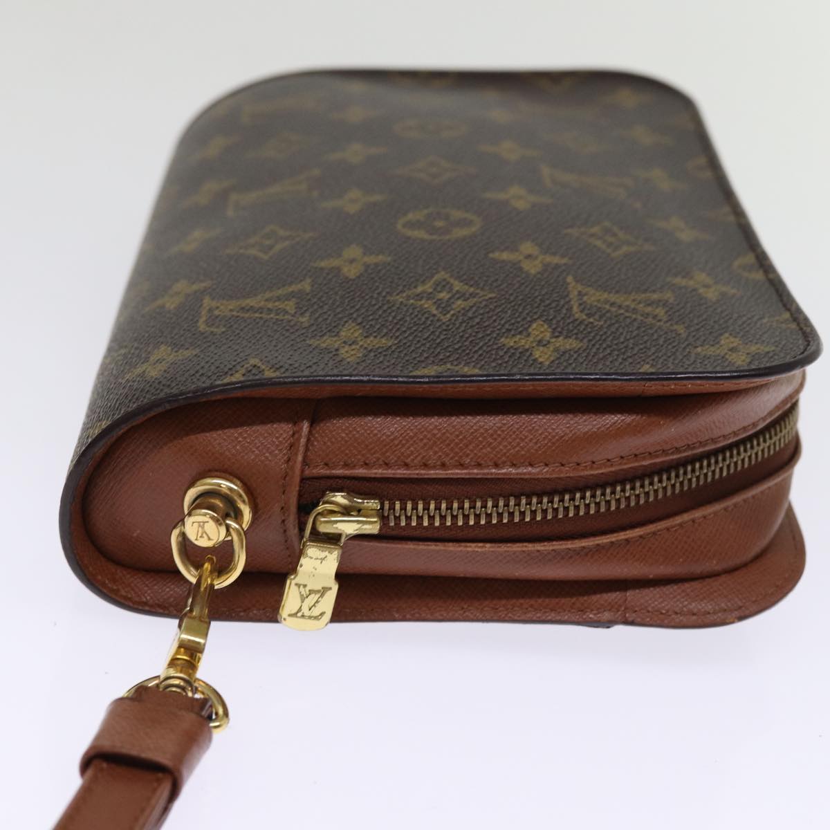 LOUIS VUITTON Monogram Orsay Clutch Bag M51790 LV Auth 76239