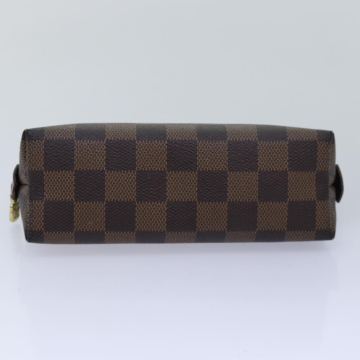 LOUIS VUITTON Damier Ebene Pochette Cosmetic PM Pouch N47516 LV Auth 76249