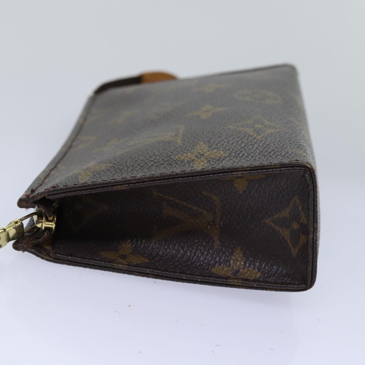 LOUIS VUITTON Monogram Poche Toilette 15 Pouch M47546 LV Auth 76263