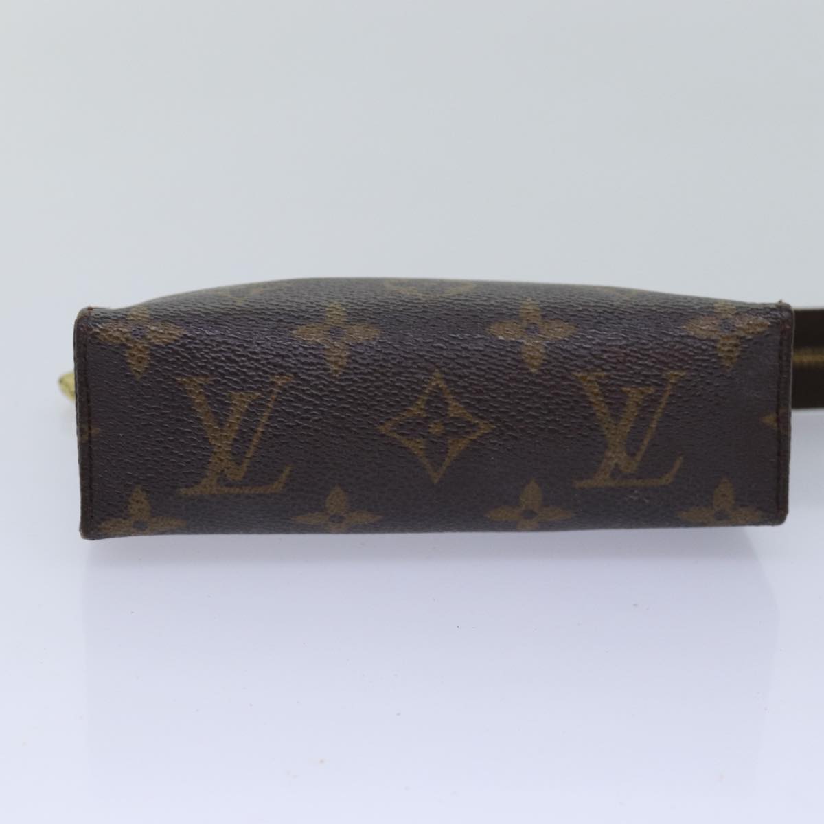 LOUIS VUITTON Monogram Poche Toilette 15 Pouch M47546 LV Auth 76263