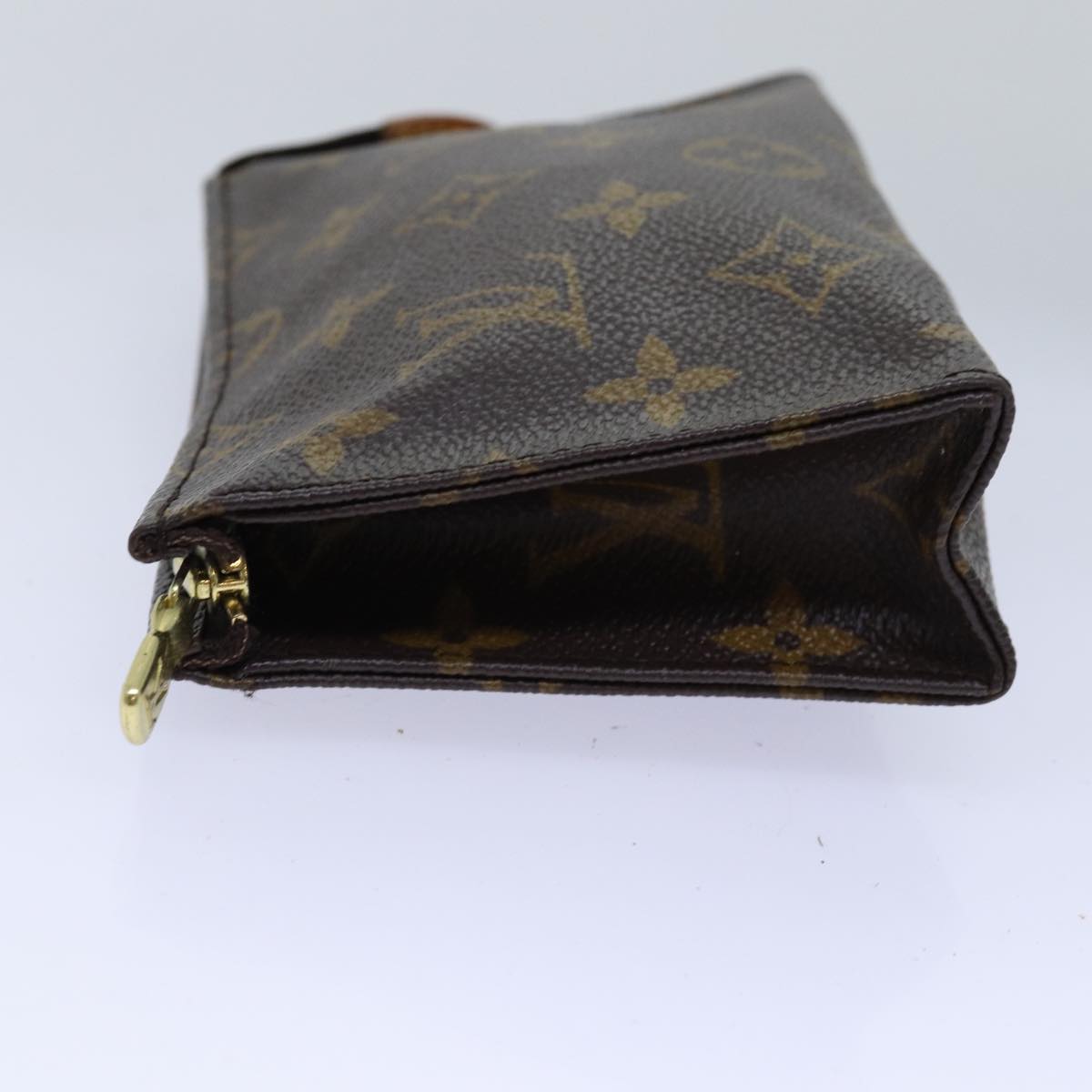 LOUIS VUITTON Monogram Poche Toilette 15 Pouch M47546 LV Auth 76264