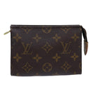 LOUIS VUITTON Monogram Poche Toilette 15 Etui M47546 LV Auth 76270-1