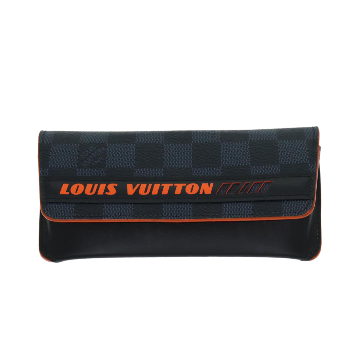 LOUIS VUITTON Damier Cobalt Etui Lunette Woody Glasses Case GI0380 LV Auth 76275 - 0