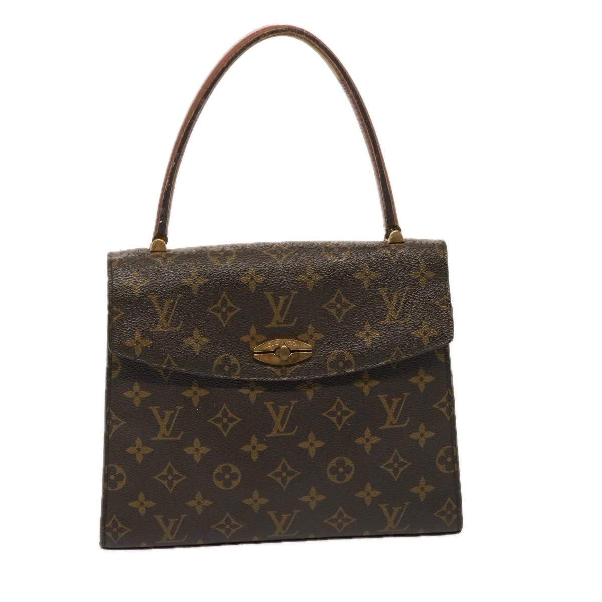 LOUIS VUITTON Monogram Malesherbes Hand Bag M51379 LV Auth 76279