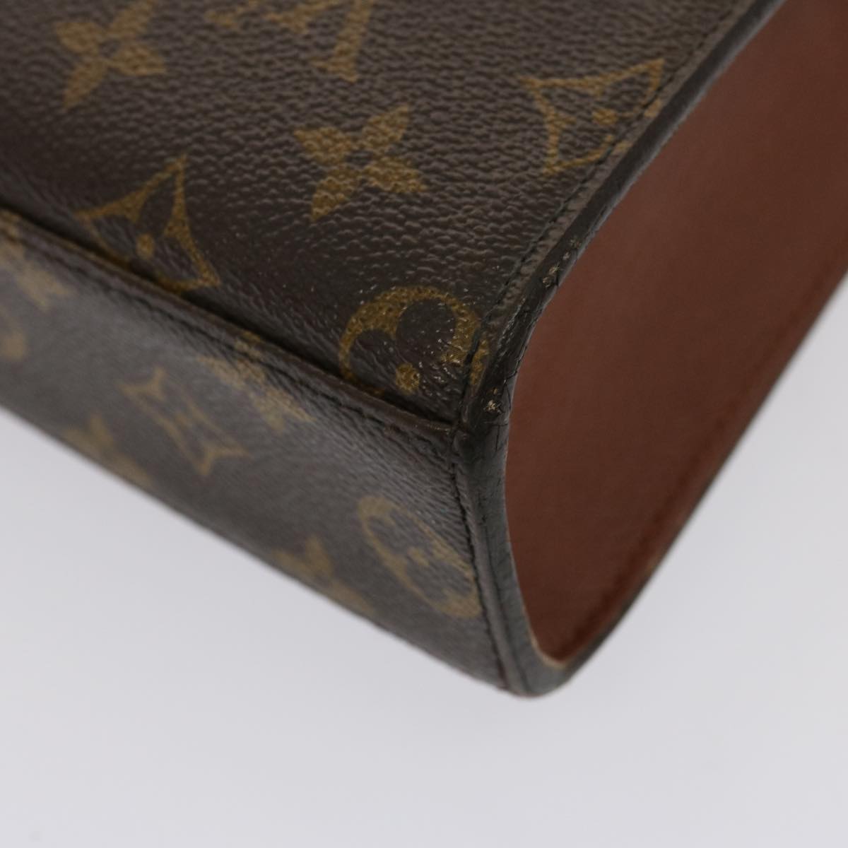 LOUIS VUITTON Monogram Malesherbes Hand Bag M51379 LV Auth 76279