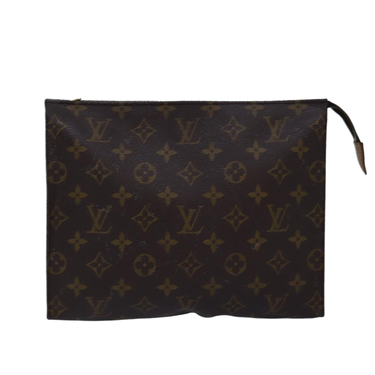 LOUIS VUITTON Monogram Poche Toilette 26 Pouch M47542 LV Auth 76286