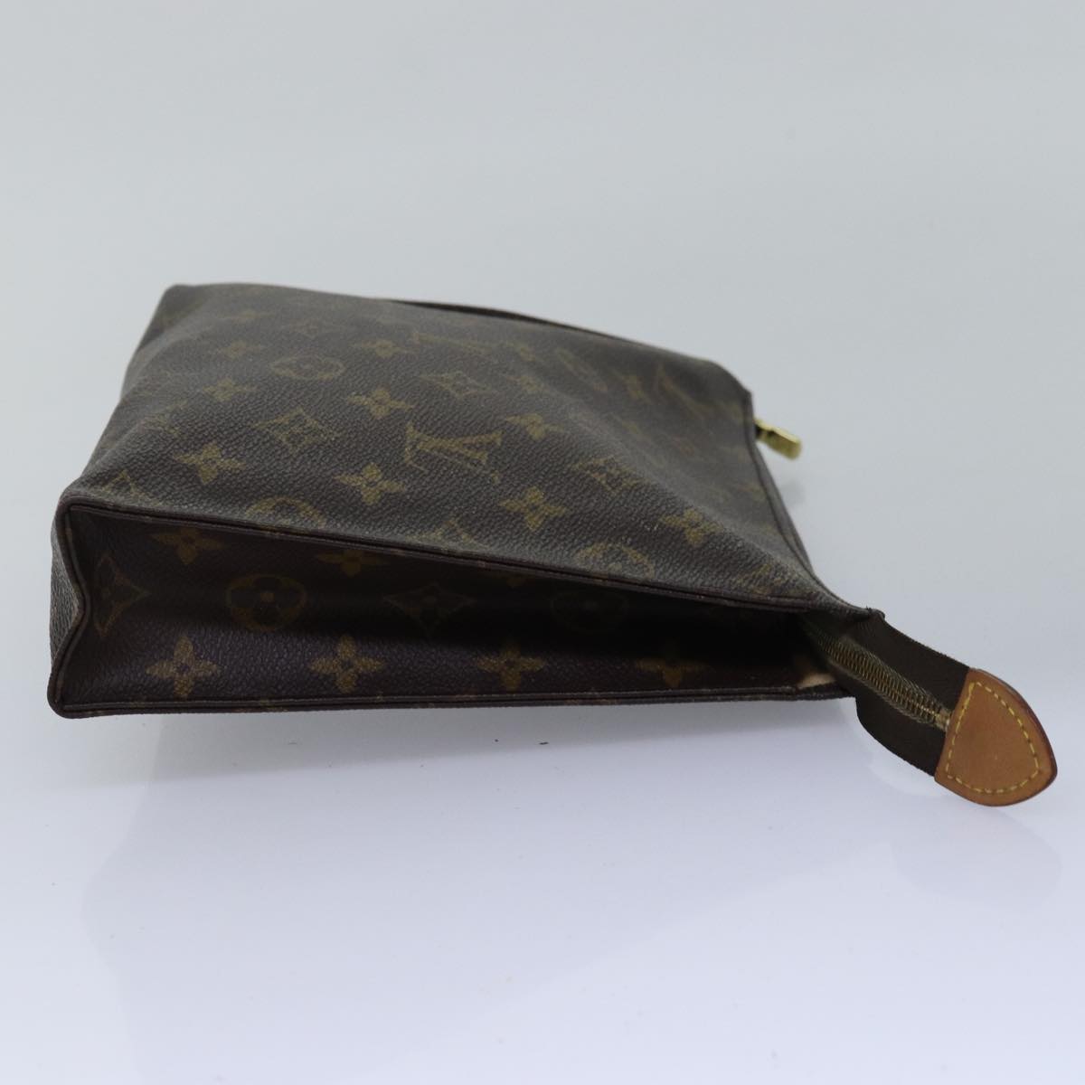 LOUIS VUITTON Monogram Poche Toilette 26 Pouch M47542 LV Auth 76286