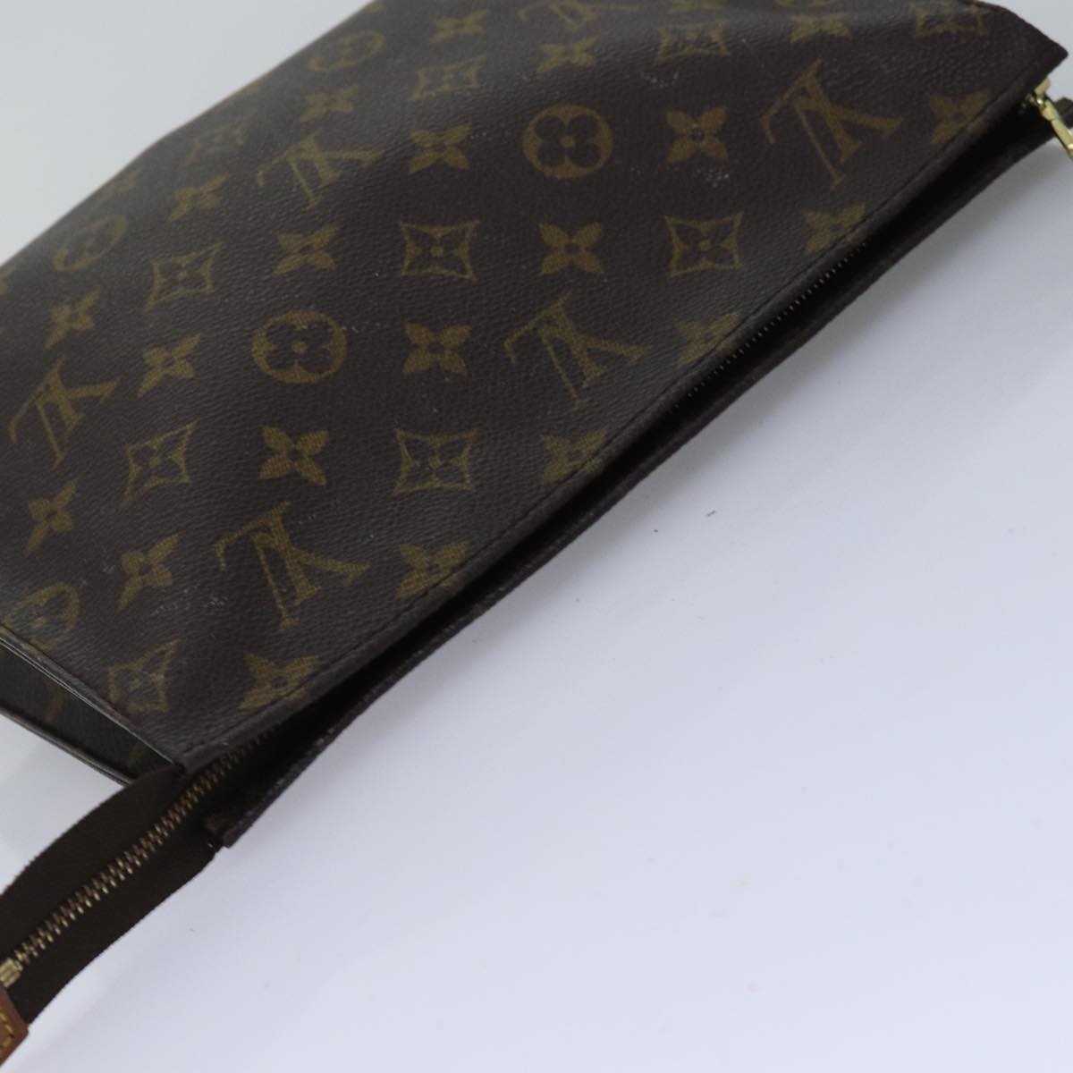 LOUIS VUITTON Monogram Poche Toilette 26 Pouch M47542 LV Auth 76286