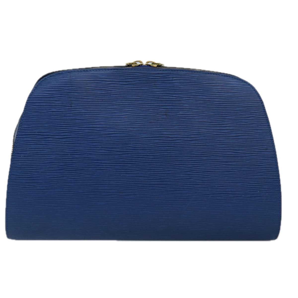 LOUIS VUITTON Epi Dauphine GM Pouch Blue M48435 LV Auth 76292 - 0