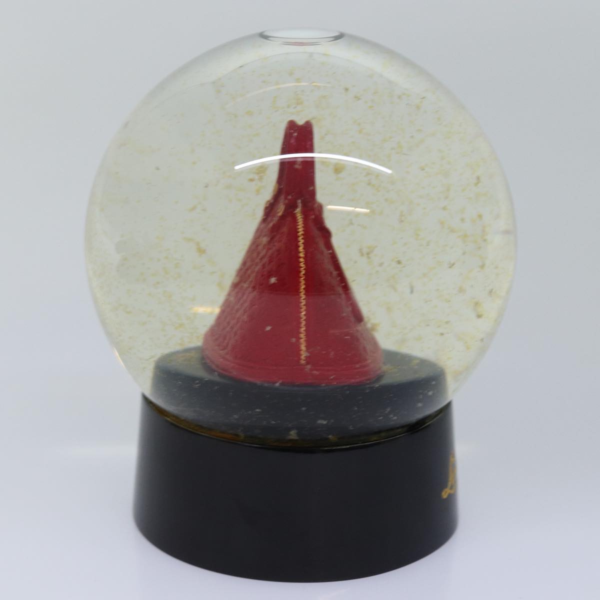 LOUIS VUITTON Snow Globe Alma VIP Limited Clear Red LV Auth 76296