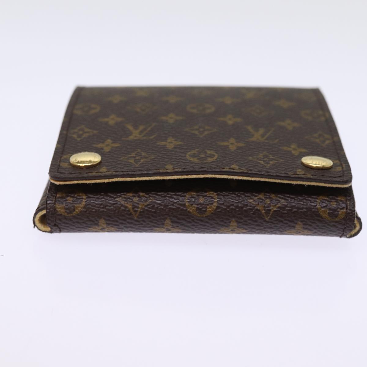 LOUIS VUITTON Monogram Jewelry Case Jewelry Box LV Auth 76305