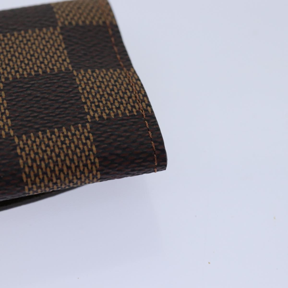 LOUIS VUITTON Damier Ebene Cuff Case Cuffs M30964 LV Auth 76306