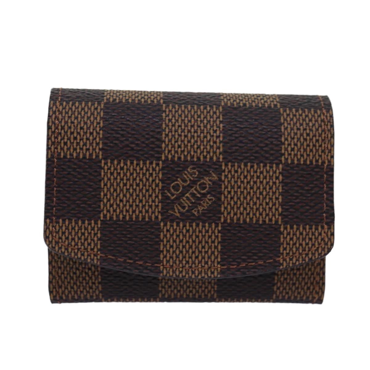 LOUIS VUITTON Damier Ebene Cuff Case Cuffs M30964 LV Auth 76306