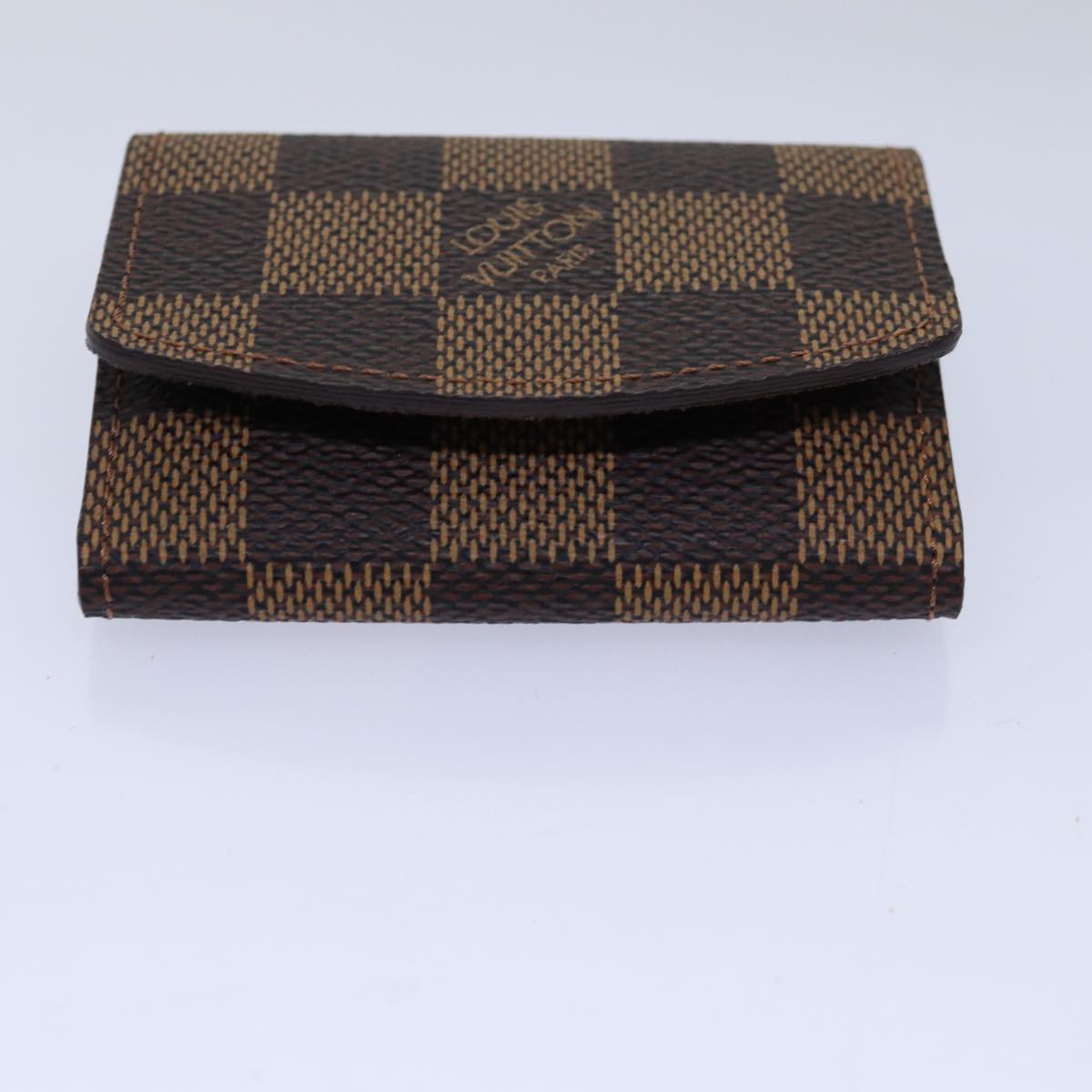 LOUIS VUITTON Damier Ebene Cuff Case Cuffs M30964 LV Auth 76306