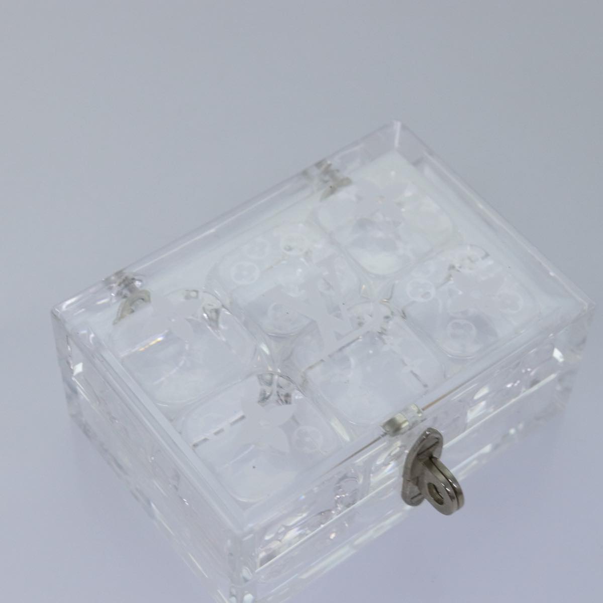 LOUIS VUITTON Dice 6Set Clear LV Auth 76307