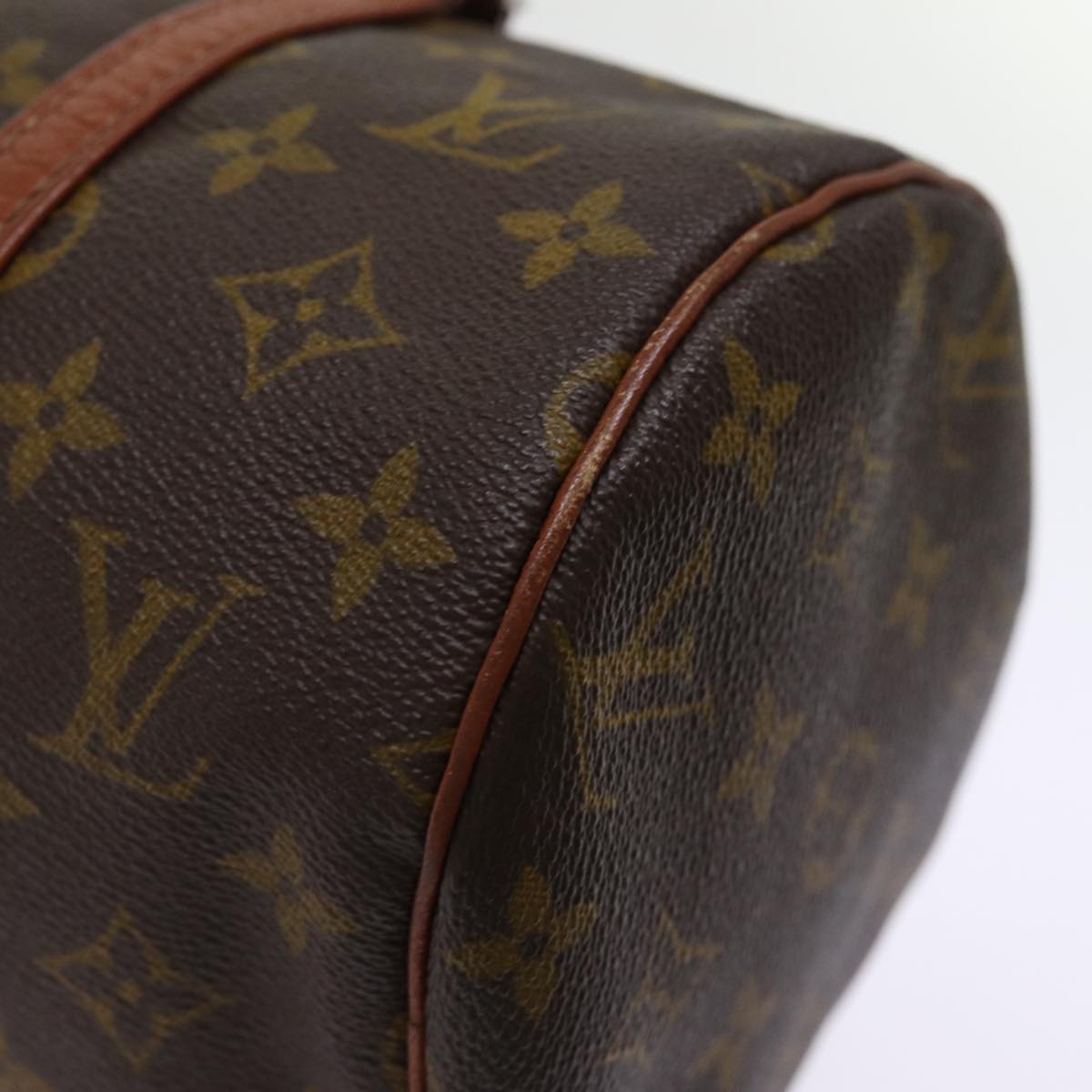 LOUIS VUITTON Monogram Papillon 30 Hand Bag M51385 LV Auth 76308