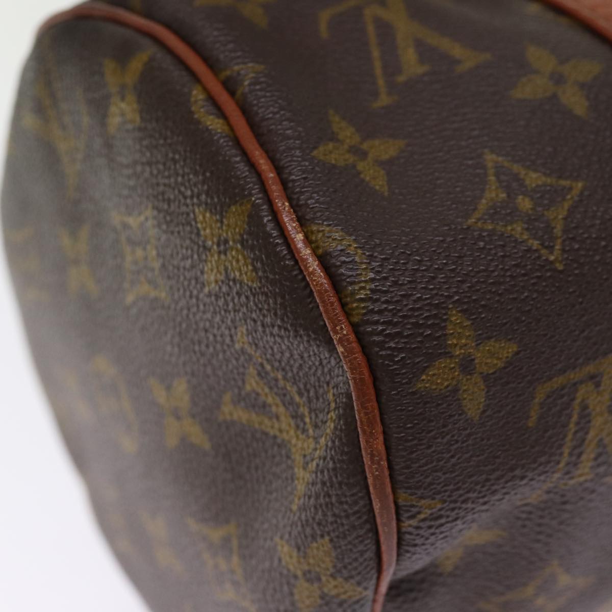 LOUIS VUITTON Monogram Papillon 30 Hand Bag M51385 LV Auth 76308