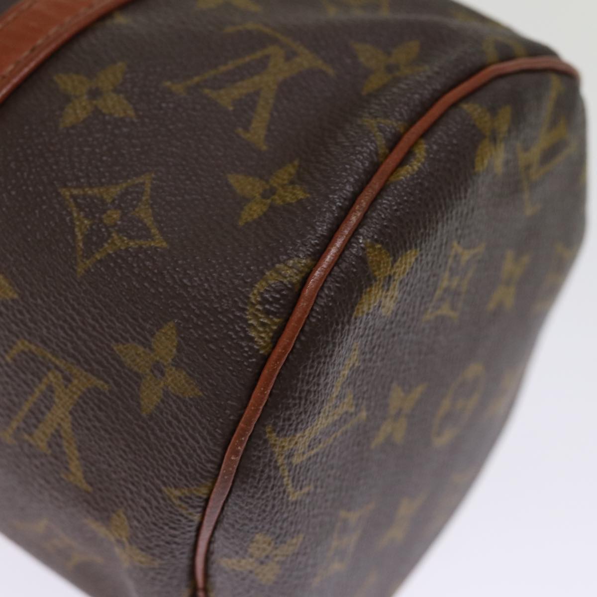 LOUIS VUITTON Monogram Papillon 30 Hand Bag M51385 LV Auth 76308