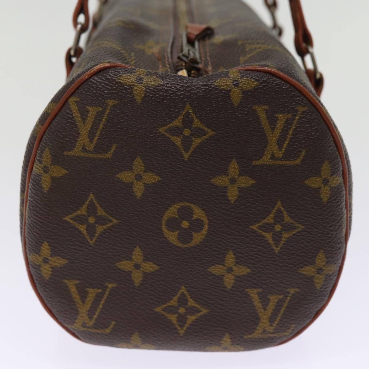 LOUIS VUITTON Monogram Papillon 30 Hand Bag M51385 LV Auth 76308