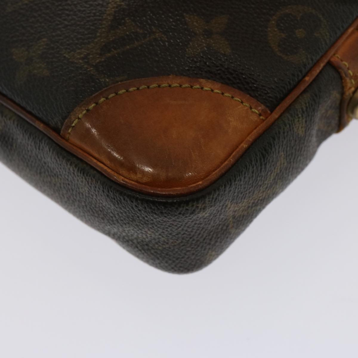 LOUIS VUITTON Monogram Marly Dragonne GM Clutch Bag M51825 LV Auth 76321