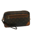 LOUIS VUITTON Monogram Marly Dragonne GM Clutch Bag M51825 LV Auth 76321-1