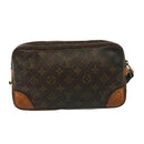 LOUIS VUITTON Monogram Marly Dragonne GM Clutch Bag M51825 LV Auth 76321-2