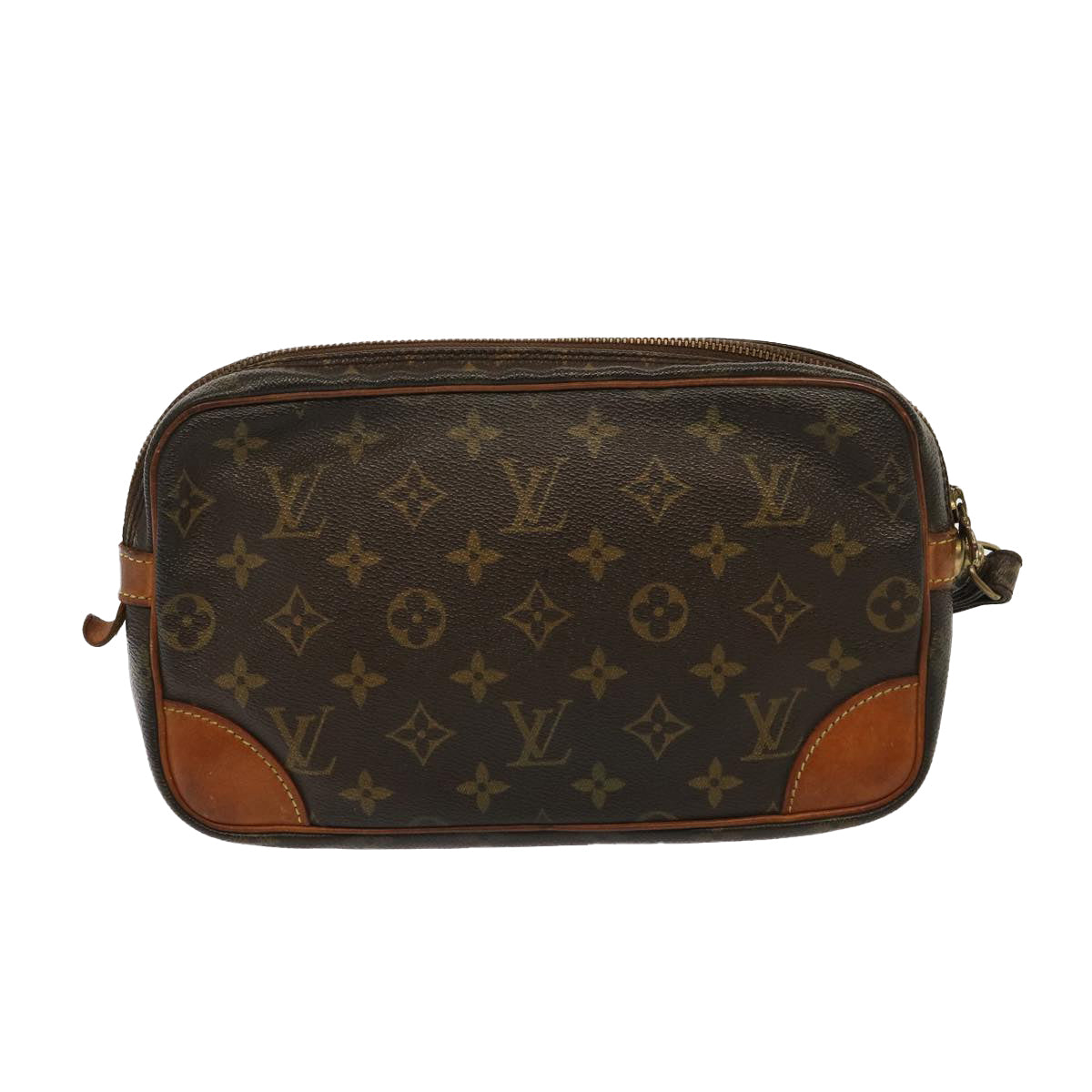 LOUIS VUITTON Monogram Marly Dragonne GM Clutch Bag M51825 LV Auth 76322 - 0