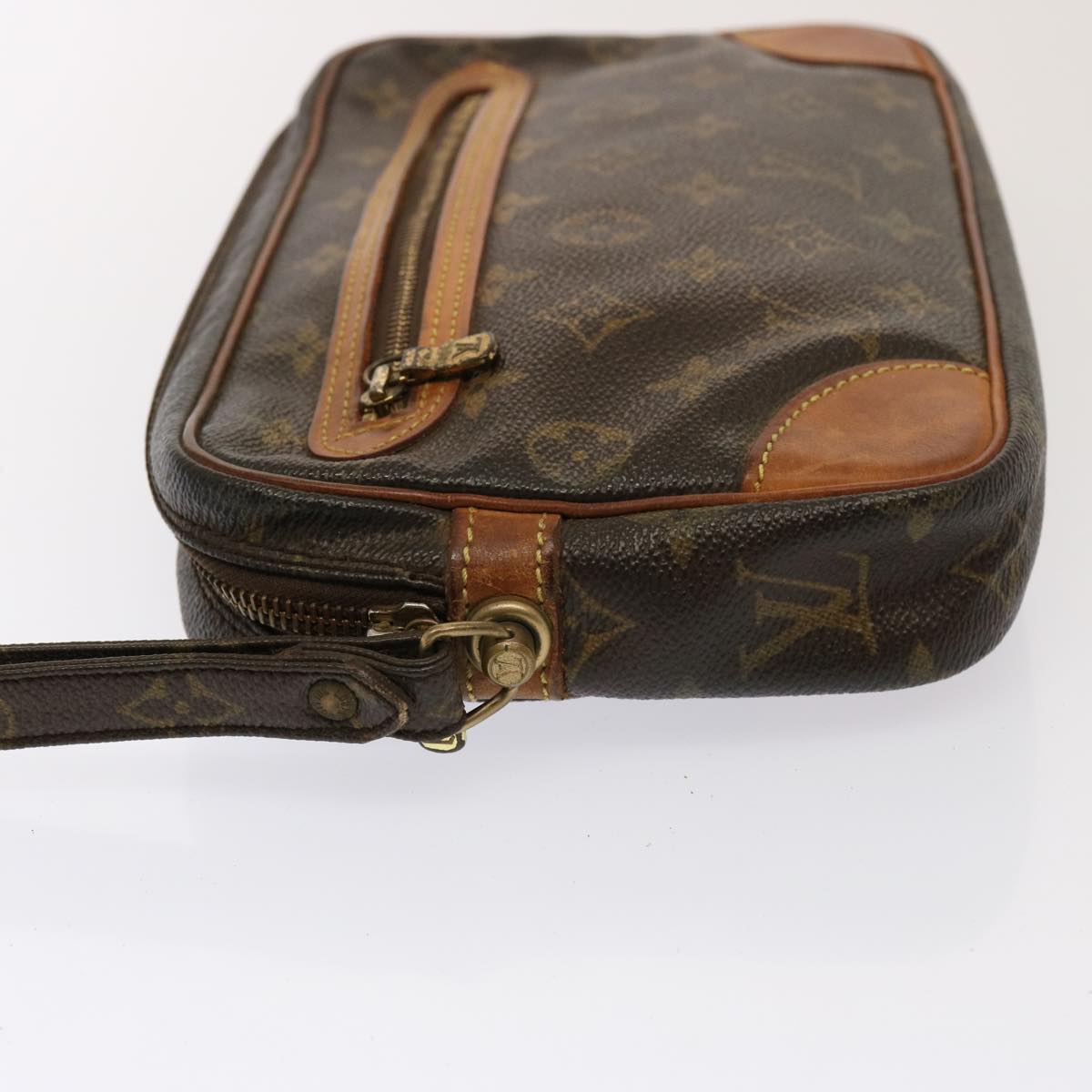 LOUIS VUITTON Monogram Marly Dragonne GM Clutch Bag M51825 LV Auth 76322