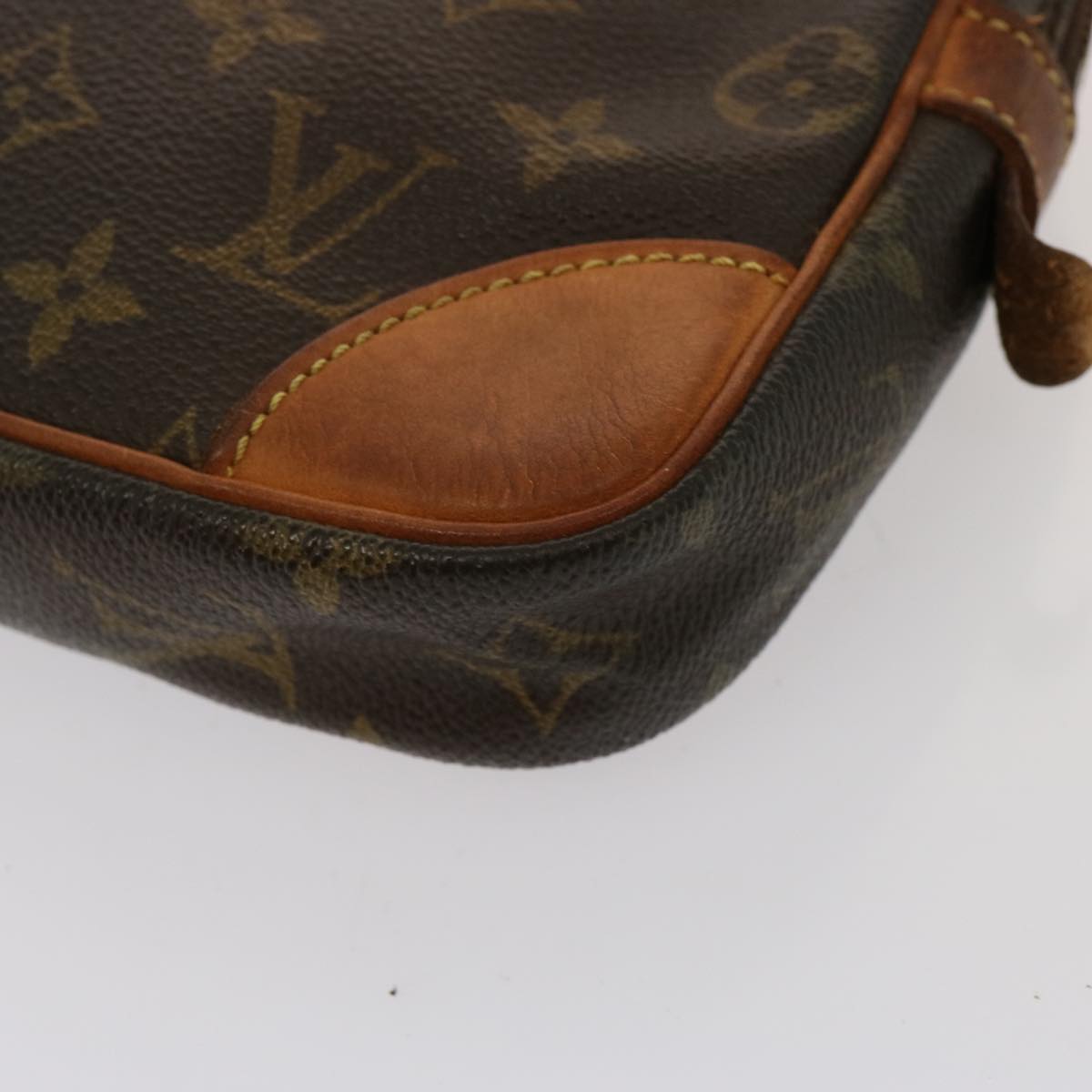 LOUIS VUITTON Monogram Marly Dragonne GM Clutch Bag M51825 LV Auth 76322