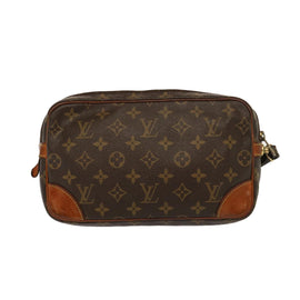 LOUIS VUITTON Monogram Marly Dragonne GM Clutch Bag M51825 LV Auth 76323 - 0