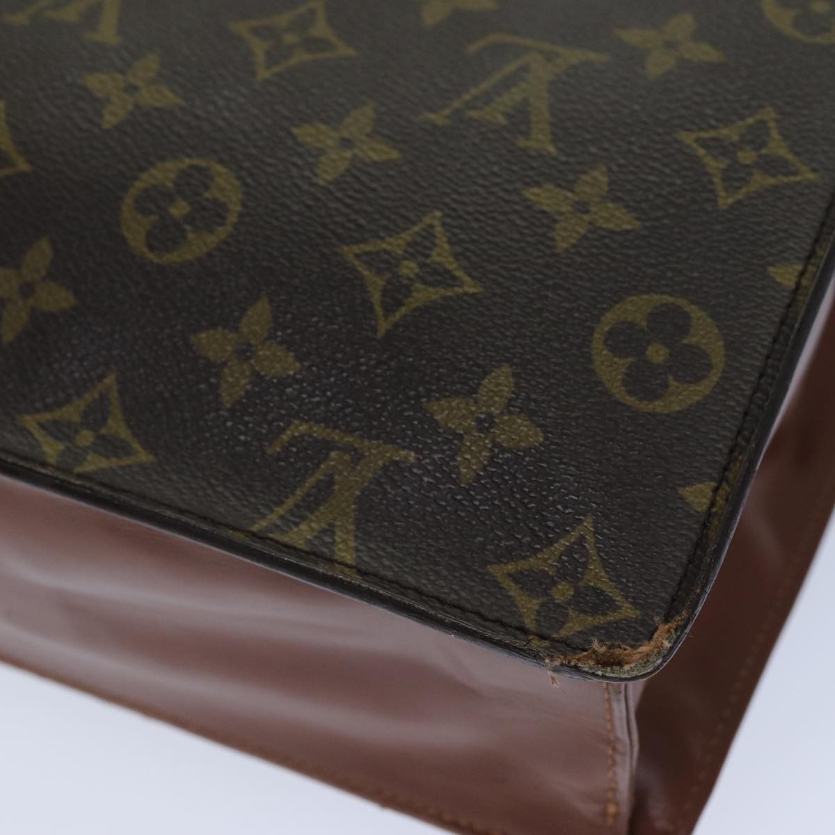 LOUIS VUITTON Monogram Monceau 28 Hand Bag 2way M51185 LV Auth 76328