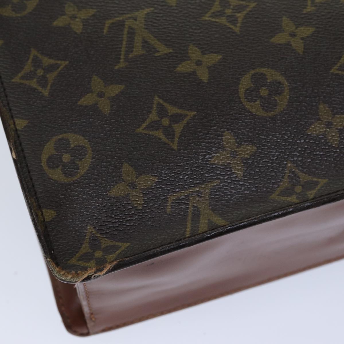 LOUIS VUITTON Monogram Monceau 28 Hand Bag 2way M51185 LV Auth 76328