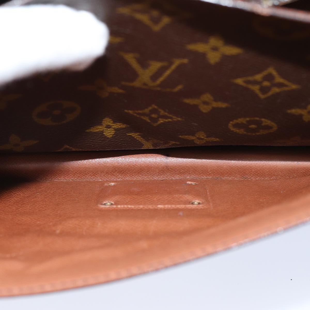 LOUIS VUITTON Monogram Monceau 28 Hand Bag 2way M51185 LV Auth 76328