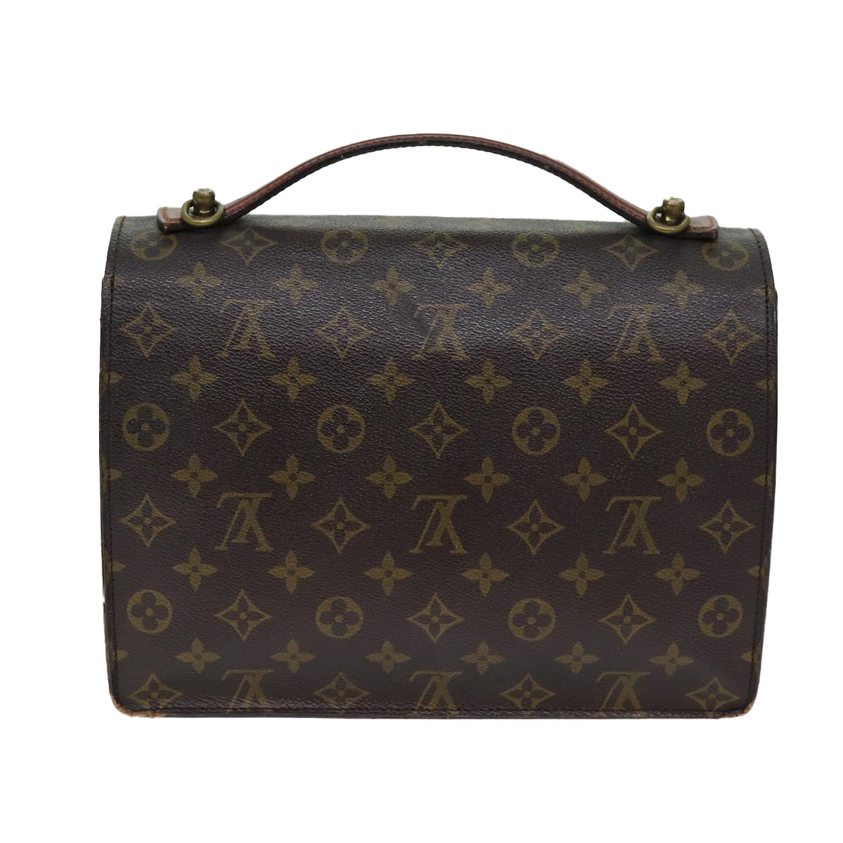 LOUIS VUITTON Monogram Monceau 28 Hand Bag 2way M51185 LV Auth 76328 - 0