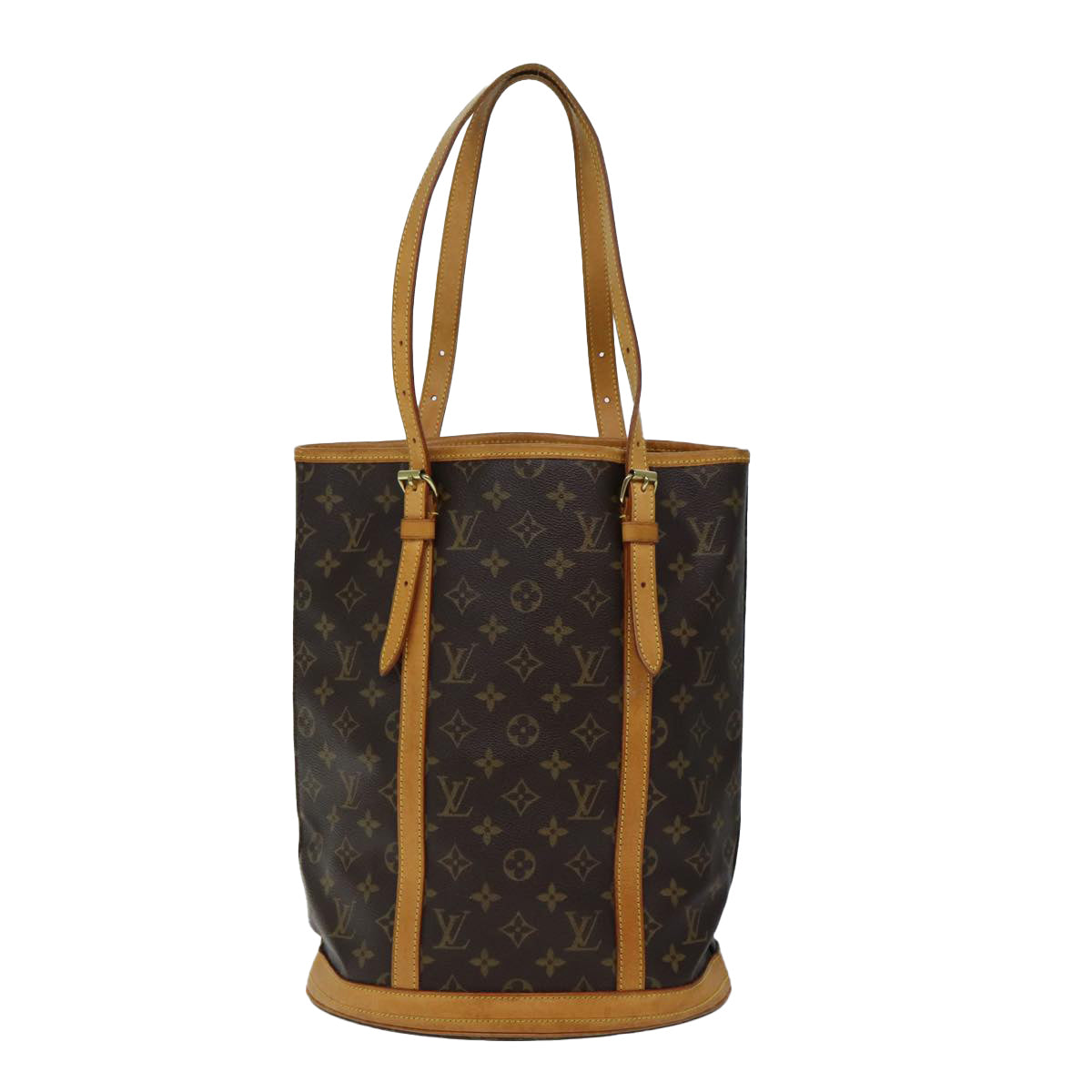 LOUIS VUITTON Monogram Bucket GM Shoulder Bag M42236 LV Auth 76338