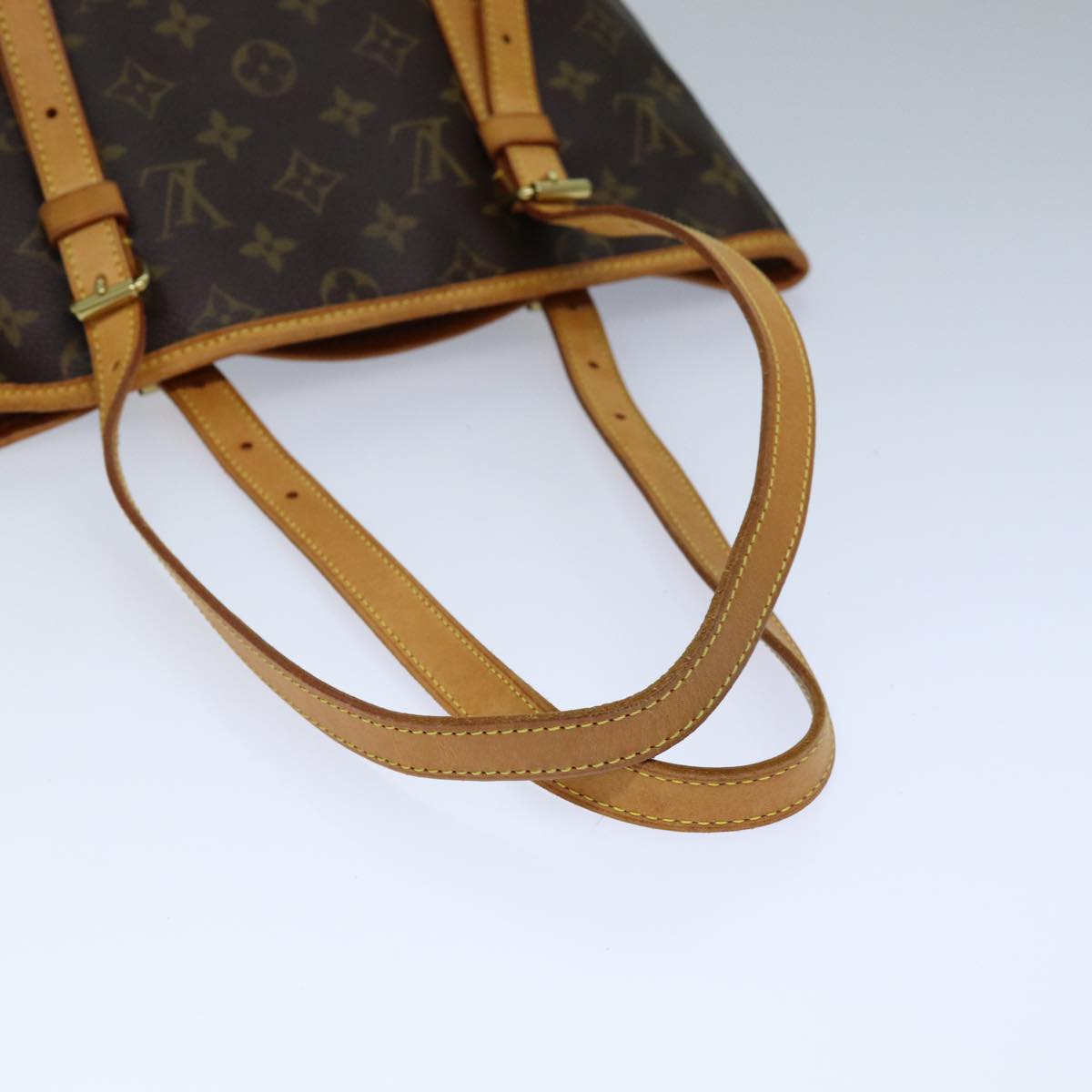 LOUIS VUITTON Monogram Bucket GM Shoulder Bag M42236 LV Auth 76338