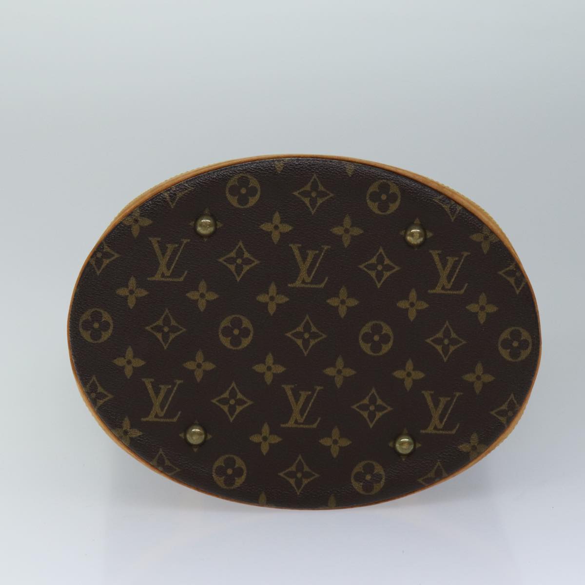 LOUIS VUITTON Monogram Bucket GM Shoulder Bag M42236 LV Auth 76338