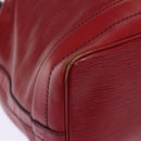 LOUIS VUITTON Epi Noe Shoulder Bag Red M44007 LV Auth 76345-9