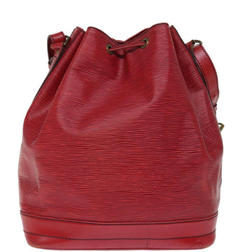LOUIS VUITTON Epi Noe Shoulder Bag Red M44007 LV Auth 76345 - 0