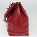 LOUIS VUITTON Epi Noe Shoulder Bag Red M44007 LV Auth 76345-4