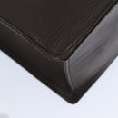 LOUIS VUITTON Epi Sac Plat Hand Bag Mocha Brown M5908D LV Auth 76346-9