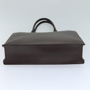 LOUIS VUITTON Epi Sac Plat Hand Bag Mocha Brown M5908D LV Auth 76346-5