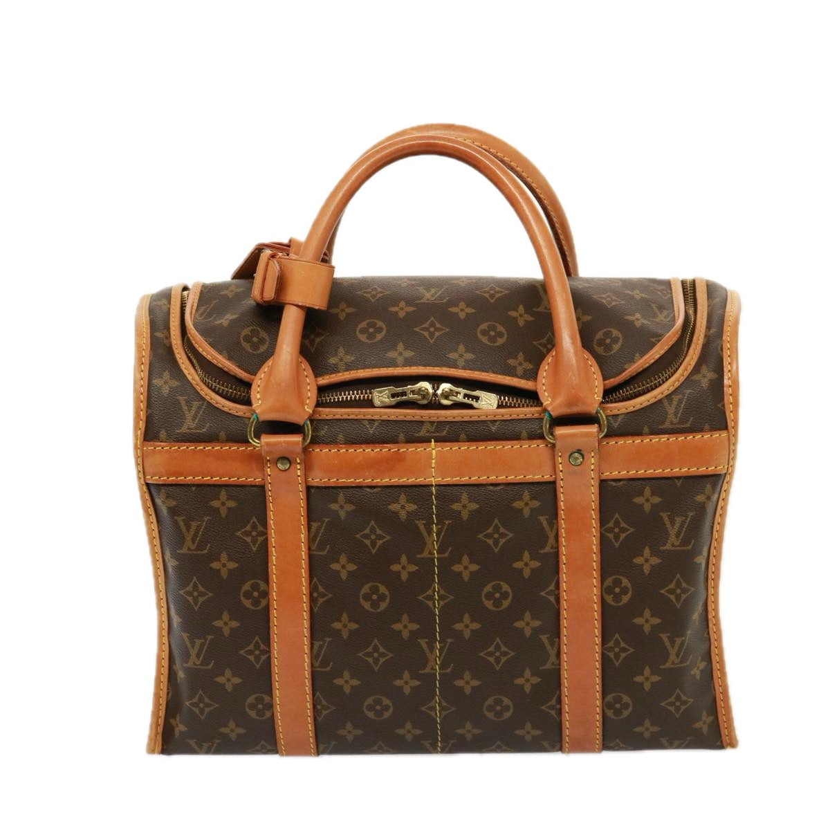 LOUIS VUITTON Monogram Sac Shan 40 Pet Carry M42024 LV Auth 76350 - 0