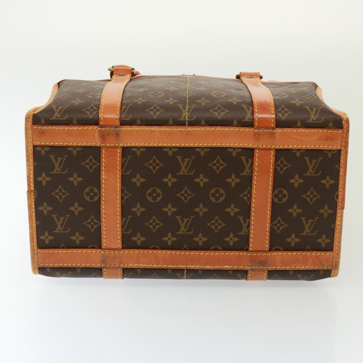 LOUIS VUITTON Monogram Sac Shan 40 Pet Carry M42024 LV Auth 76350