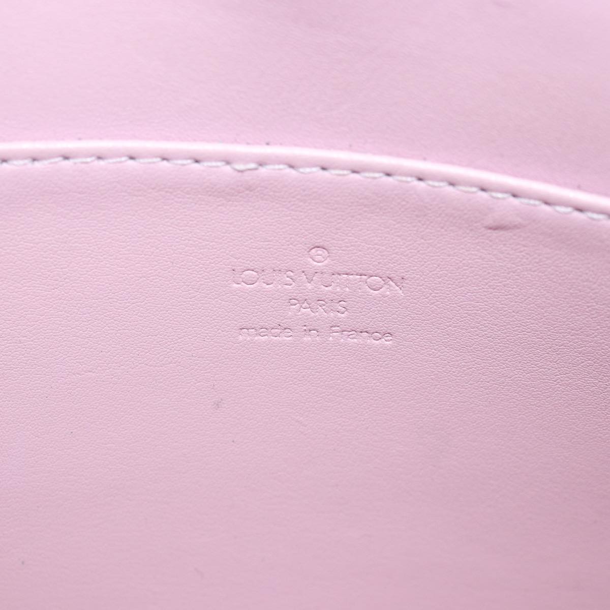 LOUIS VUITTON Monogram Vernis Marley Backpack Marshmallow Pink M91039 Auth 76360