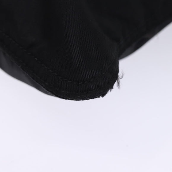 PRADA Tote Bag Nylon Black Auth 76367