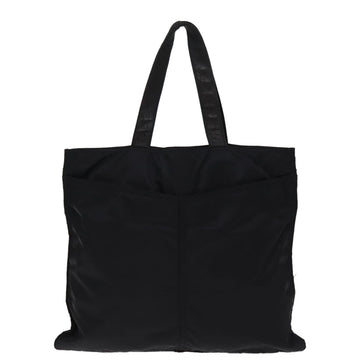 PRADA Tote Bag Nylon Black Auth 76367 - 0