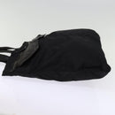 PRADA Tote Bag Nylon Black Auth 76367-3
