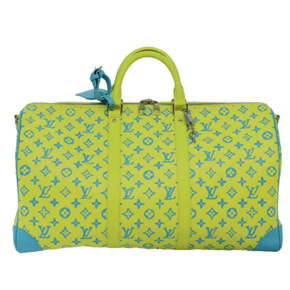 LOUIS VUITTON Monogram Playground Keepall Bandouliere 50 Tasche M21869 Auth 76432SM